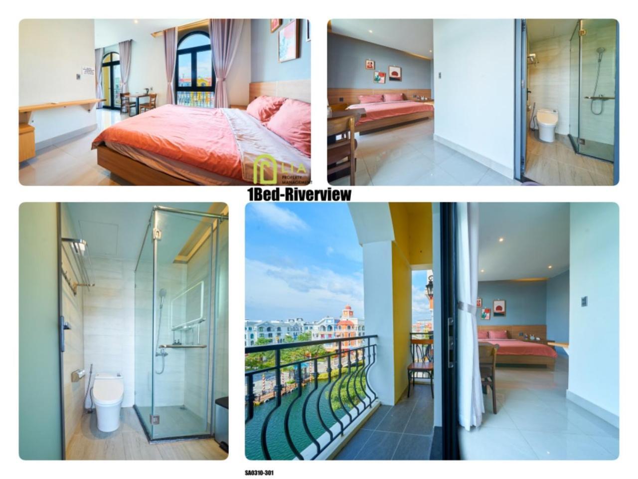 Lia Homestay Grand World Phu Quoc - Sunny Venice Apartment エクステリア 写真